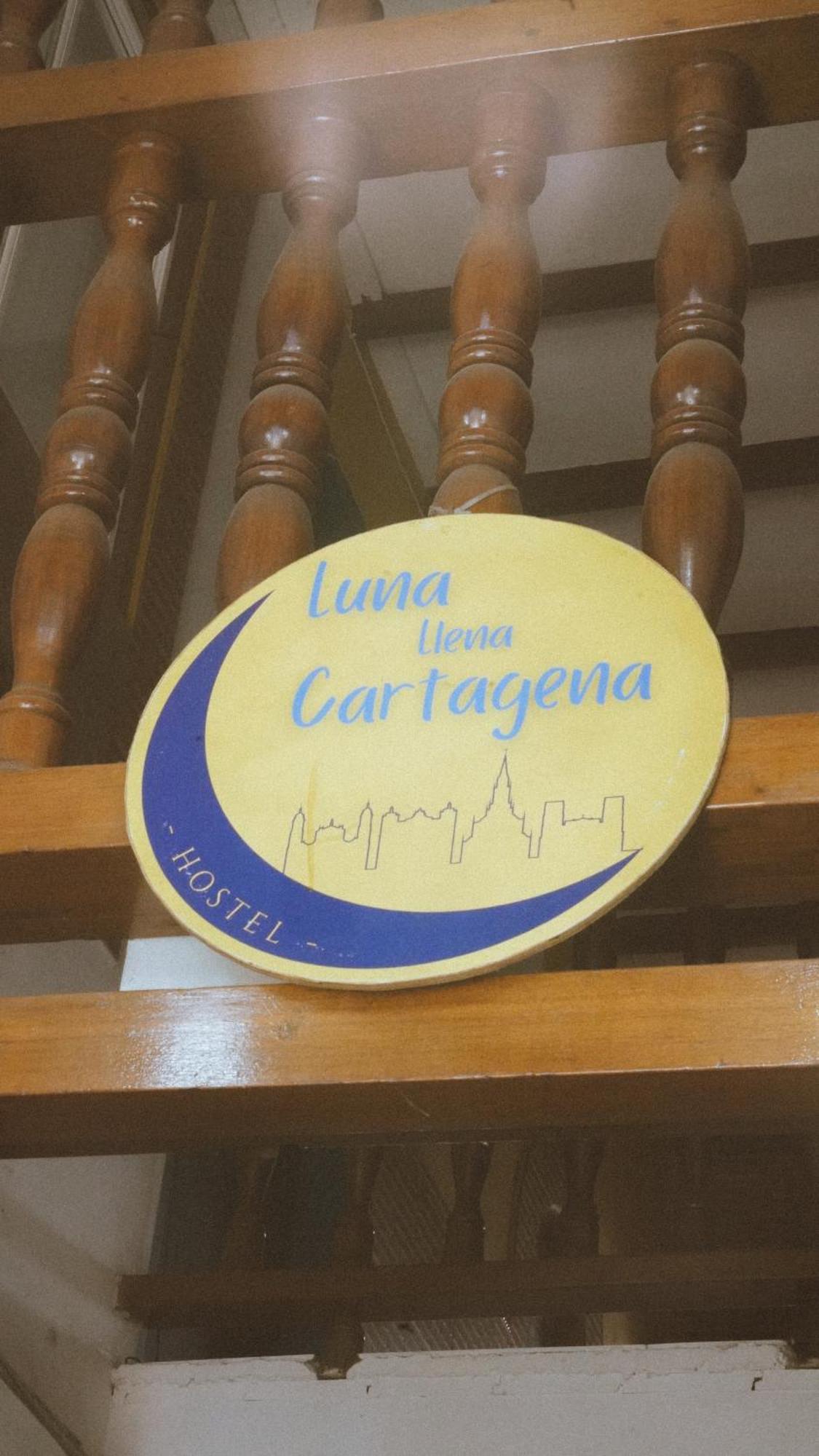Hostal Luna Llena Getsemani Cartagena Buitenkant foto